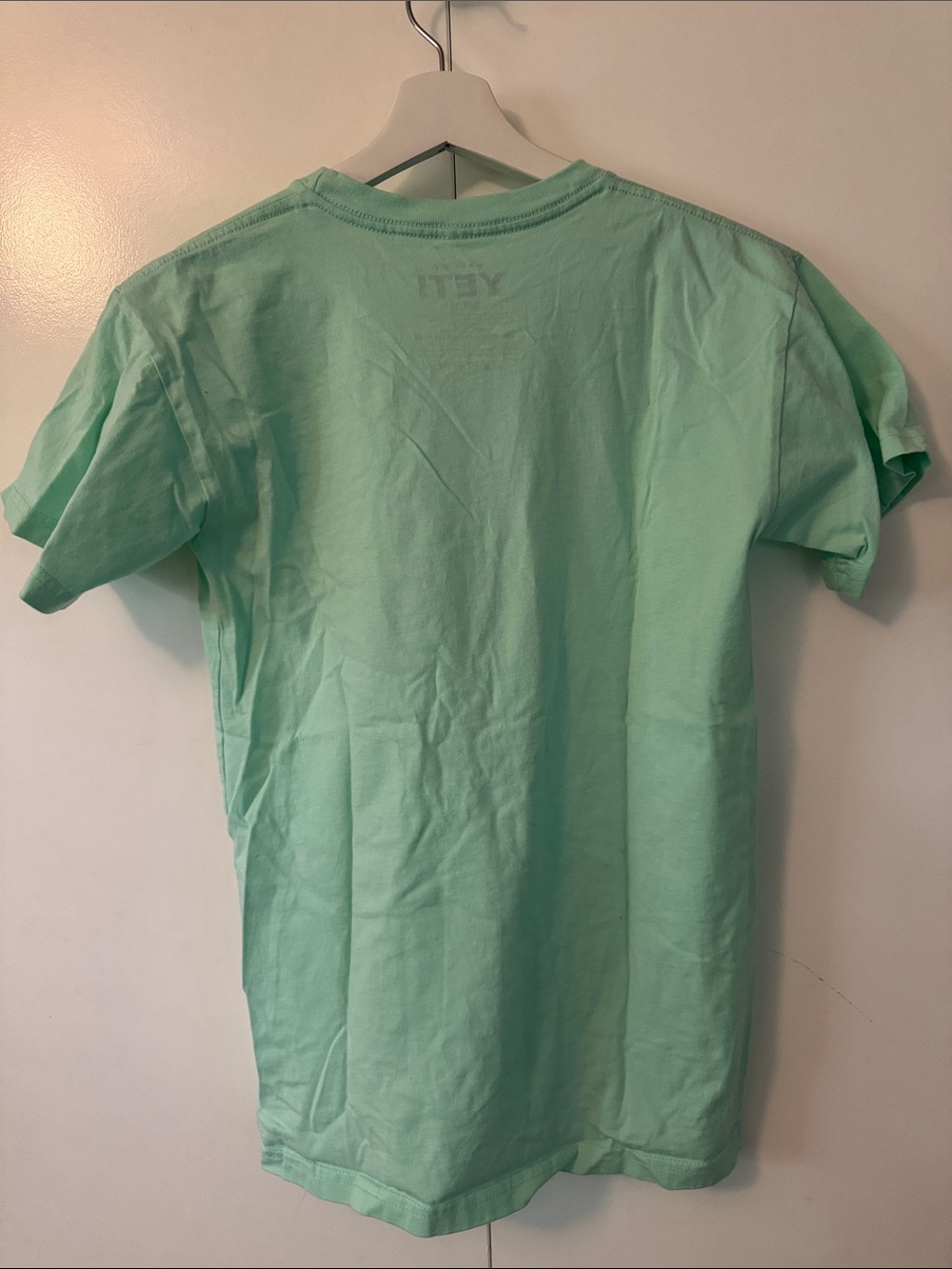 YETI Women’s T-Shirt - Mint Green - Picture 3 of 3